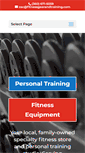 Mobile Screenshot of fitnessgearandtraining.com